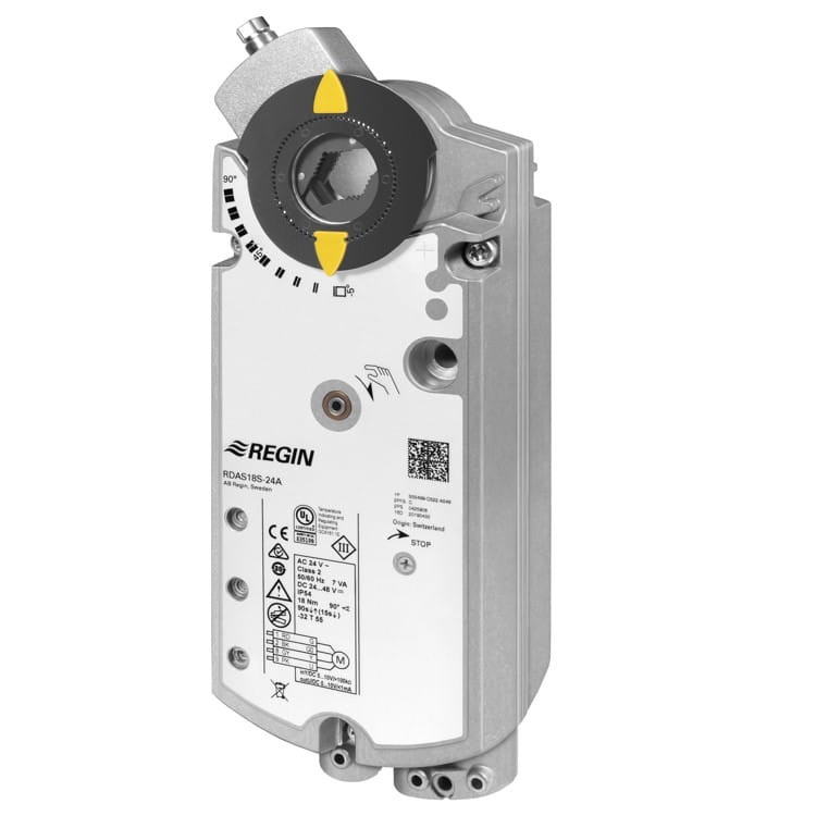 Siłownik przepustnicy RDAS18S-230S