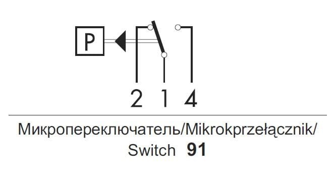 Presostat Tłokowy seria EX PK