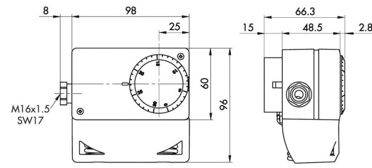 Termostat Ambistat A30