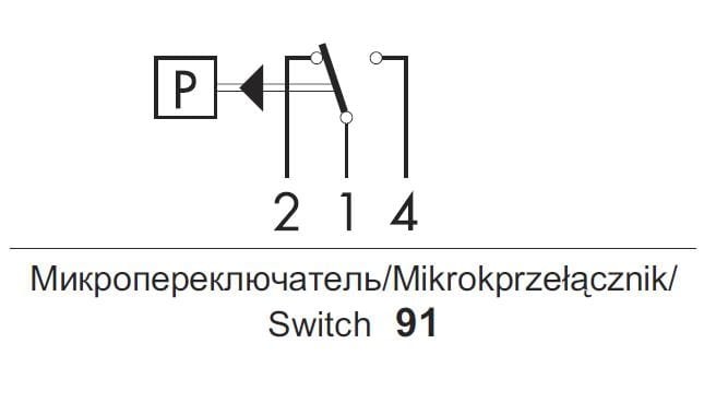 Presostat Różnicowy EXPD16