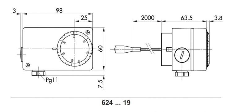  Termostat Ministat M35